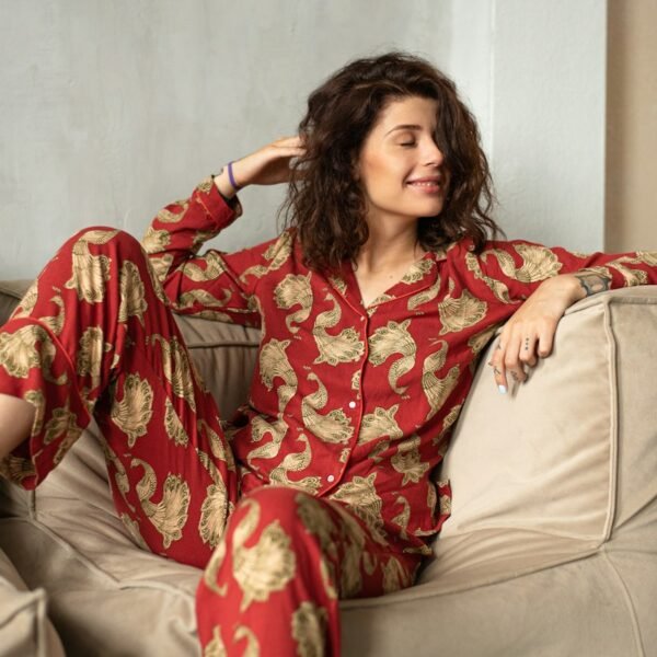 Shabnam Silk Robe